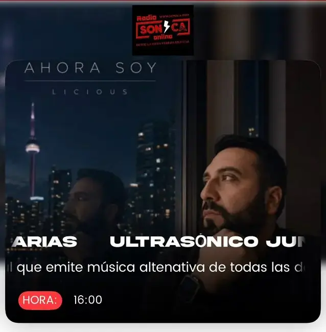 Ahora Soy de LICIOUS en la programación online de Radio Sónica